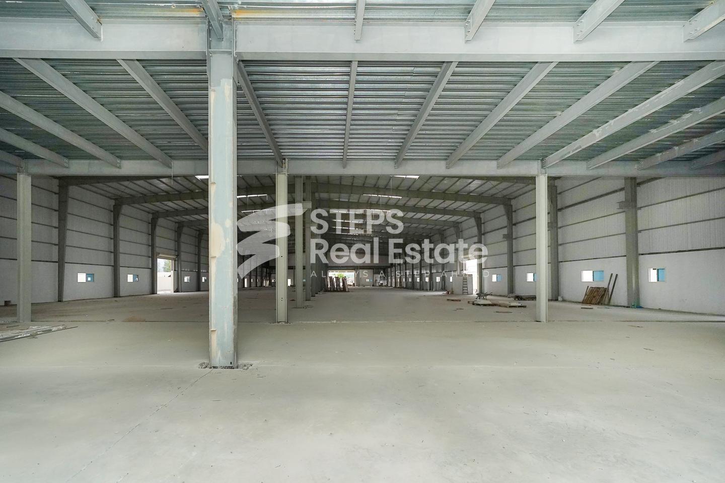 Spacious Warehouse for Rent in Industrial Area