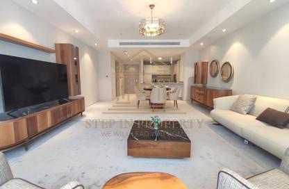 Apartment - 1 Bedroom - 1 Bathroom for rent in Marina Tower 02 - Marina District - Lusail
