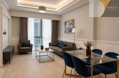 Apartment - 1 Bedroom - 2 Bathrooms for rent in Bin Al Sheikh Towers - Al Mirqab Al Jadeed - Doha
