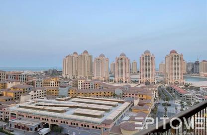 Apartment - 1 Bedroom - 2 Bathrooms for rent in East Porto Drive - Porto Arabia - The Pearl Island - Doha