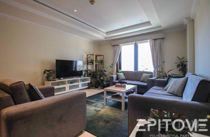 Apartment - 1 Bedroom - 2 Bathrooms for rent in East Porto Drive - Porto Arabia - The Pearl Island - Doha Apartment - 1 Bedroom - 2 Bathrooms for rent in East Porto Drive - Porto Arabia - The Pearl Island - Doha