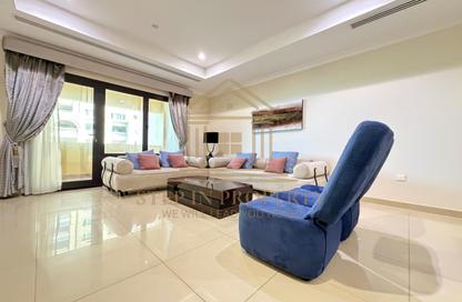 Apartment - 1 - 2 for rent in West Porto Drive - Porto Arabia - The Pearl Island - Doha