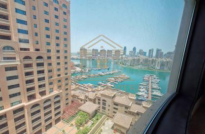 Apartment - 2 Bedrooms - 3 Bathrooms for rent in East Porto Drive - Porto Arabia - The Pearl Island - Doha Apartment - 2 Bedrooms - 3 Bathrooms for rent in East Porto Drive - Porto Arabia - The Pearl Island - Doha
