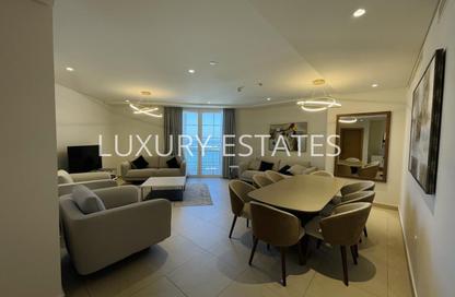 Apartment - 3 Bedrooms - 5 Bathrooms for rent in The Pearl Island - Doha Apartment - 3 Bedrooms - 5 Bathrooms for rent in The Pearl Island - Doha