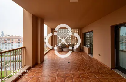 شقة - غرفة نوم - 2 حمامات للايجار في طريق بورتو الغربي - بورتو أرابيا - جزيرة اللؤلؤة - الدوحة