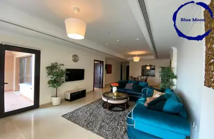 Apartment - 1 Bedroom - 2 Bathrooms for rent in East Porto Drive - Porto Arabia - The Pearl Island - Doha Apartment - 1 Bedroom - 2 Bathrooms for rent in East Porto Drive - Porto Arabia - The Pearl Island - Doha