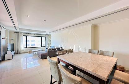 Apartment - 1 Bedroom - 2 Bathrooms for rent in East Porto Drive - Porto Arabia - The Pearl Island - Doha