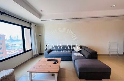 Apartment - 1 Bedroom - 2 Bathrooms for rent in East Porto Drive - Porto Arabia - The Pearl Island - Doha Apartment - 1 Bedroom - 2 Bathrooms for rent in East Porto Drive - Porto Arabia - The Pearl Island - Doha