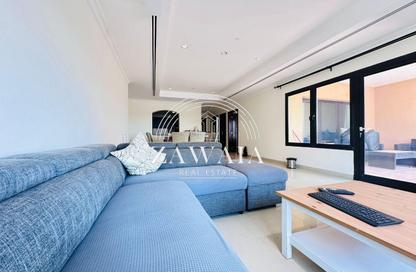 Apartment - 1 Bedroom - 2 Bathrooms for rent in East Porto Drive - Porto Arabia - The Pearl Island - Doha