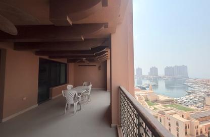 Apartment - 2 Bedrooms - 3 Bathrooms for rent in Porto Arabia - The Pearl Island - Doha