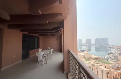 Apartment - 2 Bedrooms - 3 Bathrooms for rent in Porto Arabia - The Pearl Island - Doha Apartment - 2 Bedrooms - 3 Bathrooms for rent in Porto Arabia - The Pearl Island - Doha