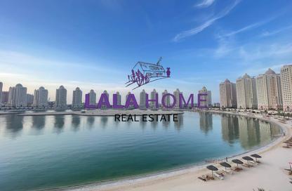 Townhouse - 4 - 5 for rent in Al Mutahidah Tower - Viva Bahriyah - The Pearl Island - Doha
