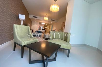 Apartment - 2 Bedrooms - 3 Bathrooms for rent in Burj DAMAC Marina - Marina District - Lusail