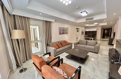 Apartment - 2 Bedrooms - 2 Bathrooms for rent in Al Jazeera Street - Fereej Bin Mahmoud North - Fereej Bin Mahmoud - Doha