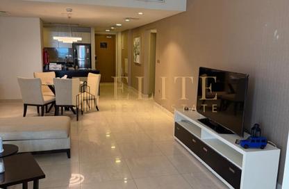 Apartment - 2 - 3 for rent in Lusail Marina Heights - Marina District - Lusail