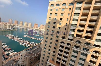 Apartment - 1 - 2 for rent in Tower 28 - Porto Arabia - The Pearl Island - Doha