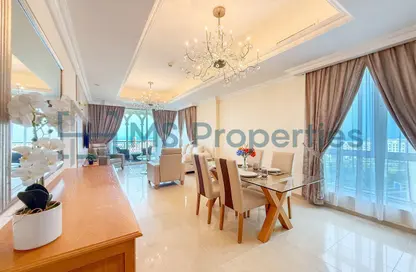 Apartment - 2 Bedrooms - 3 Bathrooms for rent in Viva West - Viva Bahriyah - The Pearl Island - Doha