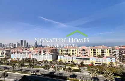 Apartment - 1 Bedroom - 2 Bathrooms for rent in Tower 13 - Porto Arabia - The Pearl Island - Doha