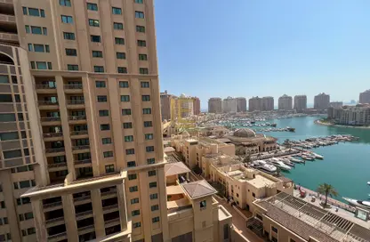 Apartment - 2 Bedrooms - 3 Bathrooms for rent in East Porto Drive - Porto Arabia - The Pearl Island - Doha