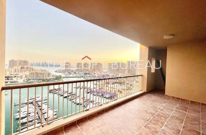 Apartment - 2 Bedrooms - 3 Bathrooms for rent in East Porto Drive - Porto Arabia - The Pearl Island - Doha