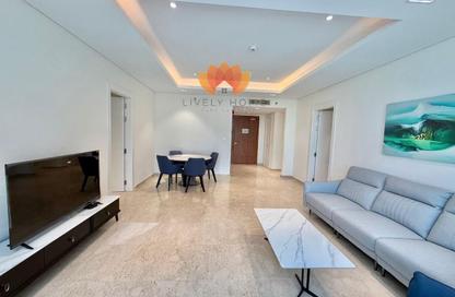 Apartment - 2 Bedrooms - 3 Bathrooms for rent in Lusail Marina Heights - Marina District - Lusail Apartment - 2 Bedrooms - 3 Bathrooms for rent in Lusail Marina Heights - Marina District - Lusail