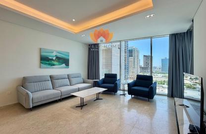 Apartment - 2 Bedrooms - 3 Bathrooms for rent in Lusail Marina Heights - Marina District - Lusail Apartment - 2 Bedrooms - 3 Bathrooms for rent in Lusail Marina Heights - Marina District - Lusail