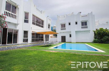 Villa - 6 Bedrooms - 7 Bathrooms for rent in Legtaifiya Lagoon - West Bay - Doha