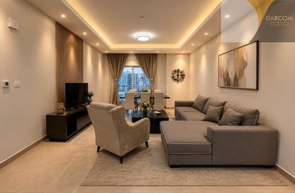 Apartment - 2 Bedrooms - 3 Bathrooms for rent in Rivan Building - Al Erkyah City - Lusail