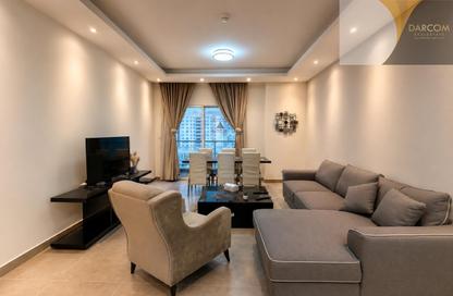Apartment - 2 Bedrooms - 3 Bathrooms for rent in Rivan Building - Al Erkyah City - Lusail