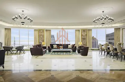 Apartment - 4 Bedrooms - 4 Bathrooms for rent in West Bay Tower - West Bay - West Bay - Doha