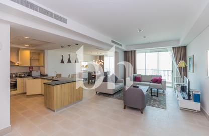Apartment - 2 Bedrooms - 3 Bathrooms for rent in Viva West - Viva Bahriyah - The Pearl Island - Doha