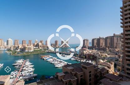 Apartment - 2 Bedrooms - 3 Bathrooms for sale in East Porto Drive - Porto Arabia - The Pearl Island - Doha