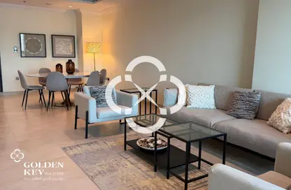 Apartment - 2 Bedrooms - 3 Bathrooms for rent in East Porto Drive - Porto Arabia - The Pearl Island - Doha