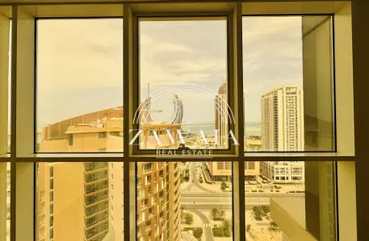 Apartment - 2 Bedrooms - 2 Bathrooms for rent in Lusail Marina Heights - Marina District - Lusail