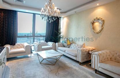 Apartment - 2 Bedrooms - 3 Bathrooms for rent in Zig Zag Tower B - Zig Zag Towers - West Bay - Doha Apartment - 2 Bedrooms - 3 Bathrooms for rent in Zig Zag Tower B - Zig Zag Towers - West Bay - Doha