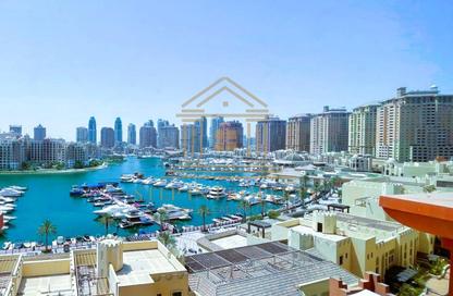 Apartment - 1 - 2 for rent in West Porto Drive - Porto Arabia - The Pearl Island - Doha