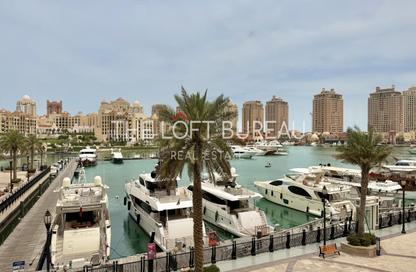 Townhouse - 1 Bedroom - 2 Bathrooms for rent in Porto Arabia Townhouses - Porto Arabia - The Pearl Island - Doha