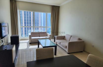 Apartment - 1 Bedroom - 1 Bathroom for rent in Beach Tower - West Bay - West Bay - Doha