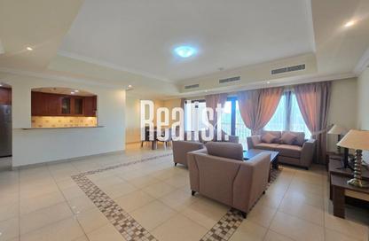 Apartment - 2 Bedrooms - 3 Bathrooms for rent in East Porto Drive - Porto Arabia - The Pearl Island - Doha