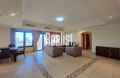 Apartment - 2 Bedrooms - 3 Bathrooms for rent in East Porto Drive - Porto Arabia - The Pearl Island - Doha