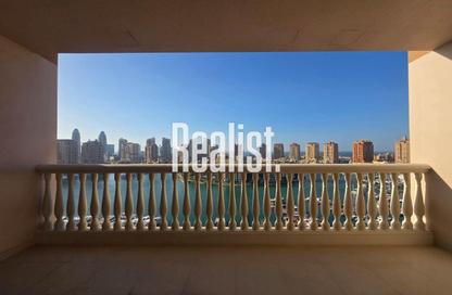 Apartment - 2 Bedrooms - 3 Bathrooms for rent in East Porto Drive - Porto Arabia - The Pearl Island - Doha