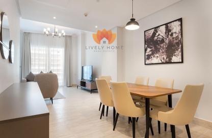 Apartment - 2 Bedrooms - 3 Bathrooms for rent in Lusail Marina Heights - Marina District - Lusail