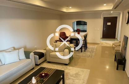 Apartment - 1 Bedroom - 2 Bathrooms for rent in East Porto Drive - Porto Arabia - The Pearl Island - Doha