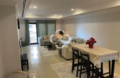 شقة - غرفة نوم - 2 حمامات للايجار في طريق بورتو الشرقي - بورتو أرابيا - جزيرة اللؤلؤة - الدوحة