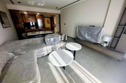 Apartment - 2 Bedrooms - 3 Bathrooms for rent in Lusail Marina Heights - Marina District - Lusail