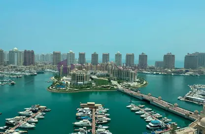 شقة - 3 غرف نوم - 4 حمامات للايجار في برج 8 - بورتو أرابيا - جزيرة اللؤلؤة - الدوحة