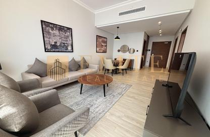 Apartment - 1 Bedroom - 2 Bathrooms for rent in Lusail Marina Heights - Marina District - Lusail
