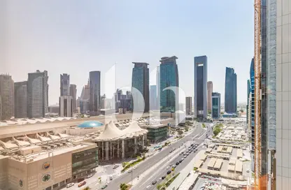 Office Space - Studio - 4 Bathrooms for rent in West Bay Tower - West Bay - West Bay - Doha