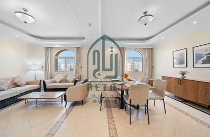 Apartment - 2 Bedrooms - 2 Bathrooms for rent in Al Sadd Road - Al Sadd - Doha