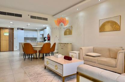 Apartment - 1 Bedroom - 2 Bathrooms for rent in Lusail Marina Heights - Marina District - Lusail